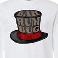 thumbnail image 4 of Inktastic Scrooge's Top Hat Bah Humbug Long Sleeve T-Shirt, 4 of 5