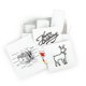 thumbnail image 1 of Memoking T02/M02X/M02L Papel térmico blanco, adhesivo de 2 años, 50 mm x 3,5 m, para revistas, textos fotográficos, notas de estudio y más, 3 rollos, 1 of 5