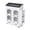 White-35.1"W, variant on JOIVI 16.0" Potato and Onion Storage Bin on Wheels, 4-Tier Rolling Fruit and Vegetable Organizer with Side Rack & Drawers, Movable Bread Box Cabinet with Mesh Doors for Kitchen, Rustic Brown