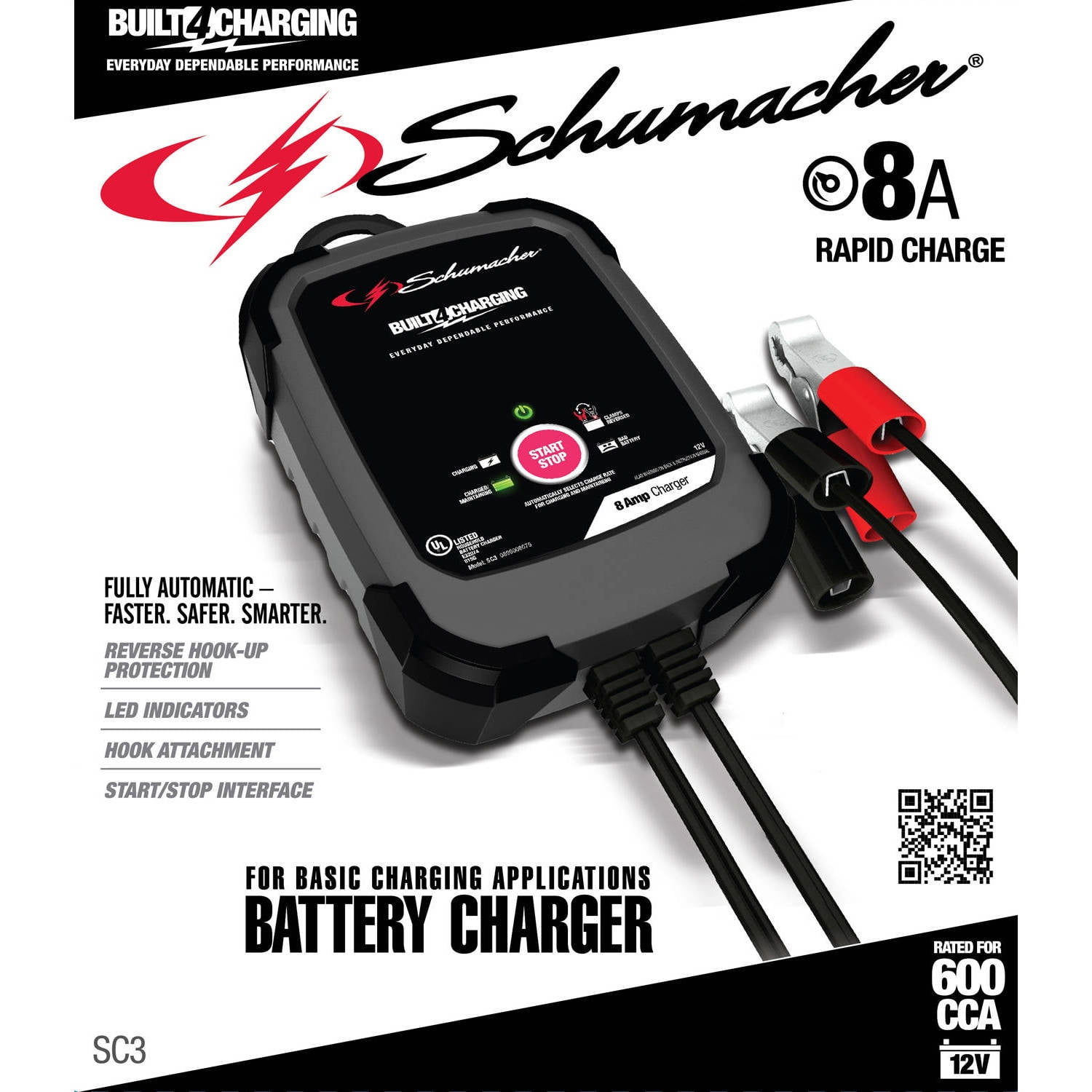 Schumacher Electric 8 Amp Battery Charger