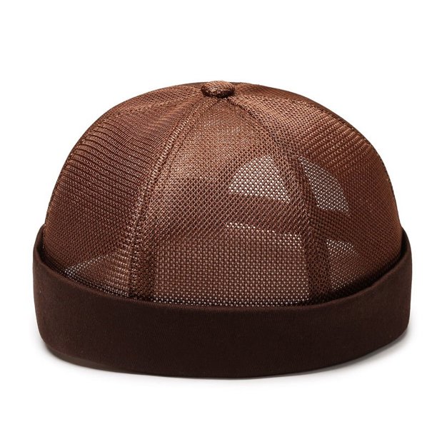 Nuevo estilo de verano Sombrero de melón sin frijoles Hip Hop Tablero ligero para hombres y mujeres Sombrero de propietario Moda casual Sombrero transpirable al aire libre para hombres y mujeres