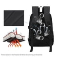 thumbnail image 3 of Mochila multifuncional para cámara, impermeable, para exteriores, ideal para senderismo, viajes, color rojo, 3 of 6