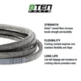 thumbnail image 4 of 8TEN Belt with KEVLAR for John Deere LT160 LT180 X300R M124895 M162443 115 x 1/2 810-CBL2888T, 4 of 7