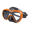 thumbnail image 4 of Gafas de buceo para mujer, profesionales, con montura grande, protección para adultos. Naranja, 4 of 9