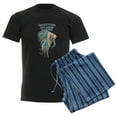 thumbnail image 6 of CafePress - Chickasaw By Blood Men's Dark Pajamas - Men's Dark Loose Fit Cotton Pajama Set, 6 of 7