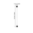 thumbnail image 2 of Phenofice 10 Pcs Tubes Ronds en Plastique Tubes Rigides Transparents Rangement Acrylique pour Projets DIY, 2 of 8
