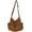 Brown, variant on CoCopeaunts Women Men Crossbody Shoulder Bag Large Hobo Bag with Multiple Pockets Canvas Messenger Tote Bag for Women and Men