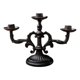 thumbnail image 4 of Candelabros nórdicos Colco candelero de hierro de 3 pilares para boda Decoración de escritorio regalo de inauguración de vacaciones Porta vela, 4 of 7