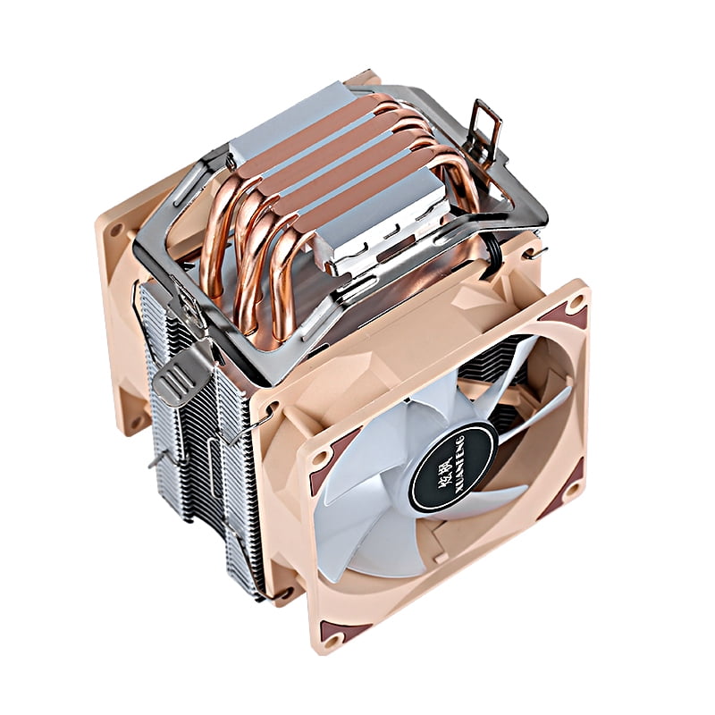 4 Heat Pipe PC Air-cooled Radiator CPU Cooling Fan Efficient Cooler Suitable For Installing LGA775 115x 1200 1700 1366 1356 AMD