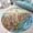 New York 1, variant on Circle Area Rug, Coding Sunset Nature Pattern Washable Non-Slip Floor Carpet, Soft Rug for Living Room Bedroom Decor 24 Inch