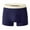 Navy, variant on Maean Men Cotton Boxer Briefs Soft Breathable Comfort Waistband Stretchy Underwear Trunks for Mens