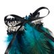 thumbnail image 3 of Lucakuins - Muñequeras de plumas, pulseras de plumas, pulsera para mujer, disfraz de Halloween, cosplay Lucakuins  moda, 3 of 8