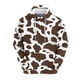 thumbnail image 4 of Gibobby Sudadera para Hombre Sudaderas con capucha para hombre atlética plisadas manga larga ligeras con capucha para entrenamiento(Marrón,XG), 4 of 5