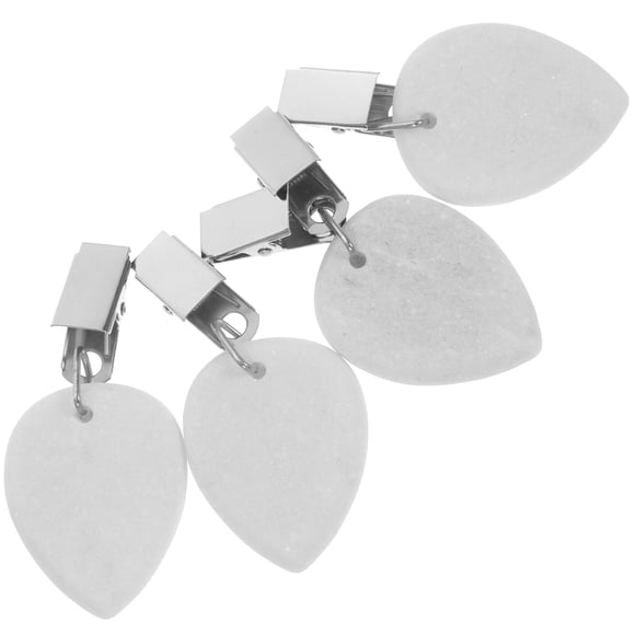 UPOUART 4Ud Pesos Decorativos Para Manteles Con Clip Metálico Ideales Para Camping Y Patio