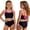 Multicolor, variant on HAJWOH Bathing Suits for Girls Fashion Summer Teen Tankini Swimsuit Two Piece Adjustable Strap Cut Out Color Block Swimwear