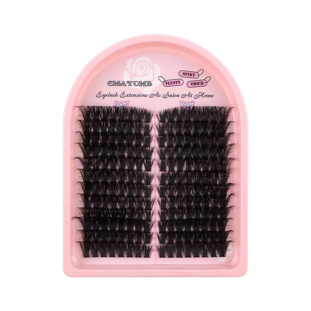 Kit De Extensión De Pestañas,216 Pestañas Individuales ,Maquillaje para Mujeres Una variedad de estilos