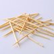 thumbnail image 3 of Palillos de madera de bambú, 750 piezas, mango adornado, grueso, resistente, seguro, fiesta, aperitivo, aceituna, barbacoa, fruta, limpieza de dientes, palillos de dientes, 2 dispensadores, 3 of 5