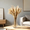 thumbnail image 4 of Decoración de pasto pampa falso con colas de conejo, 38-43 cm, beige, tallos de seda y metal, centro de mesa boho para bodas y hogar, paquete de 1, 4 of 6