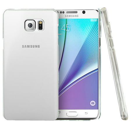 Galaxy Note 5 Case, REDShield [CLEAR] Slim & Protective Crystal Snap-on Hard Polycarbonate Plastic Case
