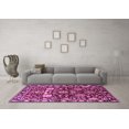 thumbnail image 3 of Ahgly Company Indoor Rectangle Oriental Pink Industrial Area Rugs, 6' x 9', 3 of 4