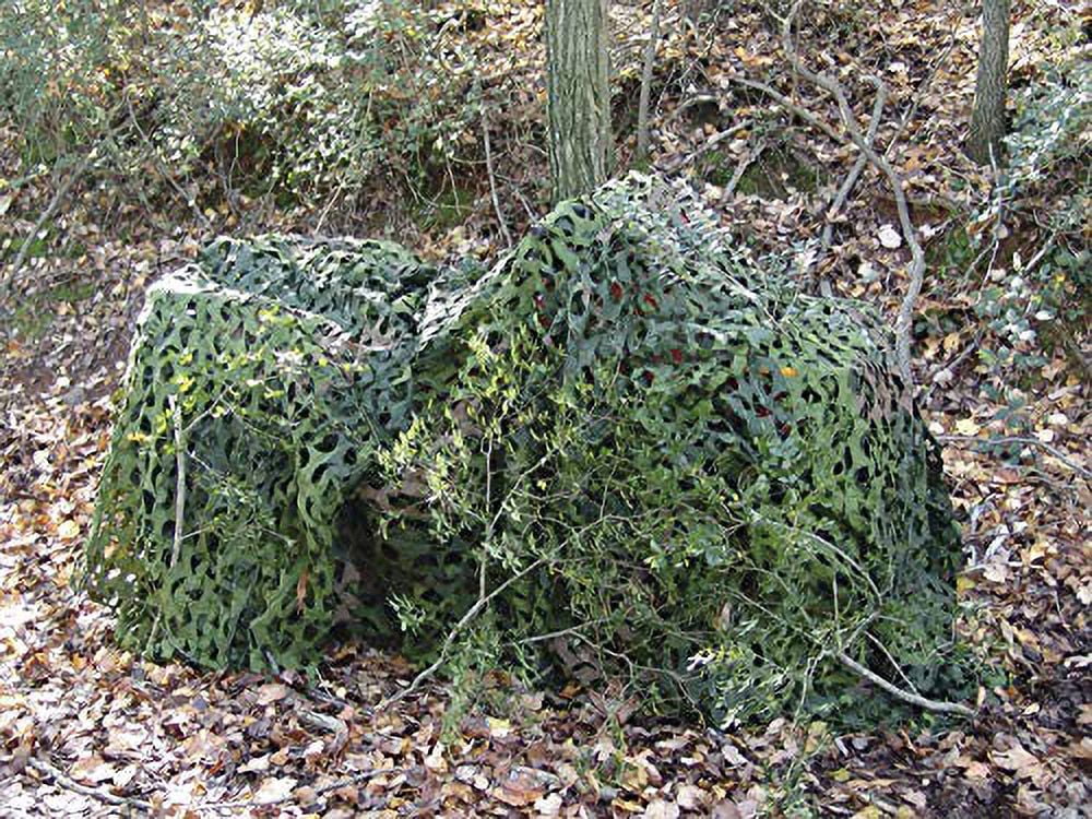 Camo Unlimited Hunting WM06 Green/Brown Camo Pattern Basic Netting