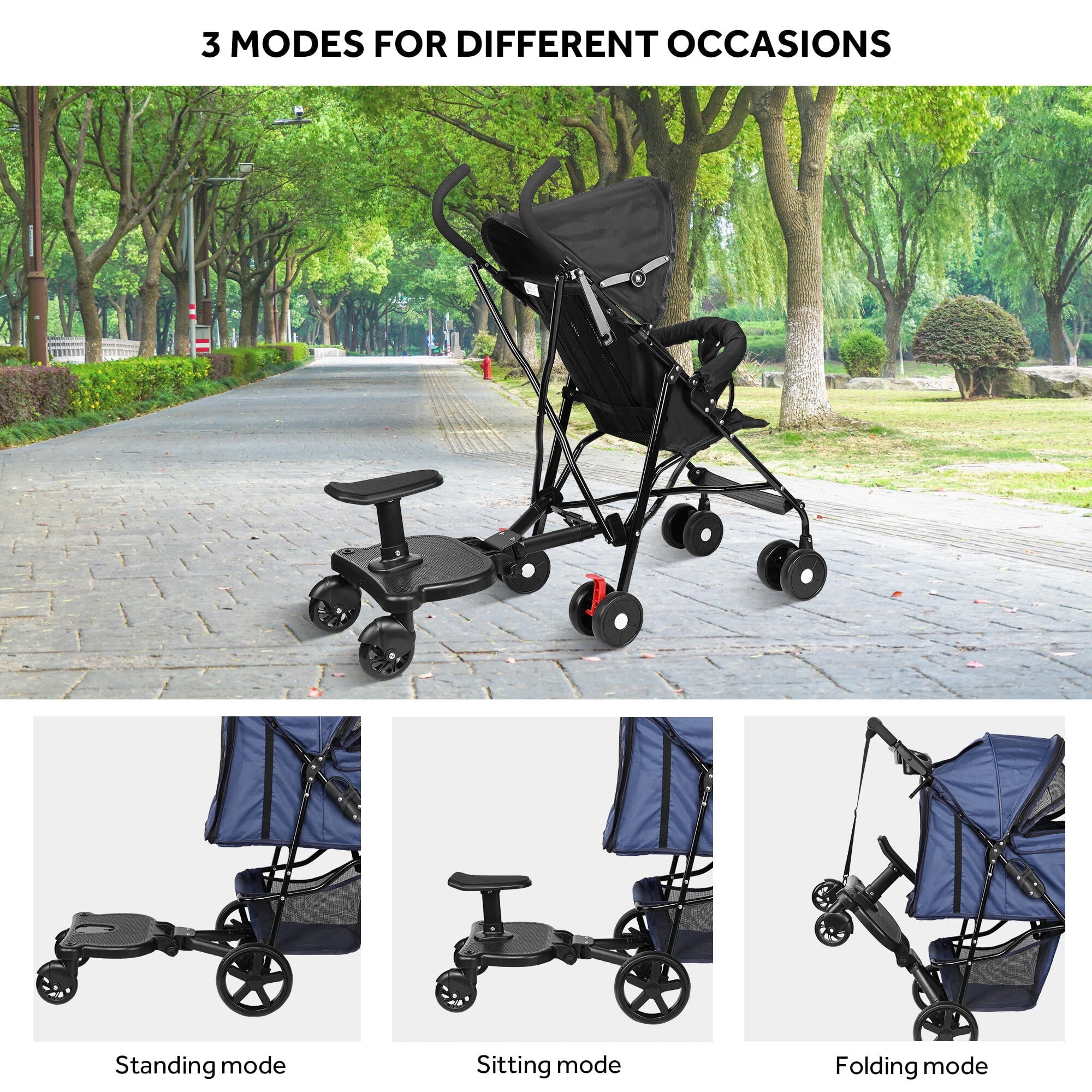 Baby jogger stroller glider board attachment online