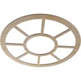 thumbnail image 2 of 32"OD x 11 5/8"ID x 1/4"T Grace Wood Fretwork Pierced Ceiling Medallion, Birch, 2 of 3