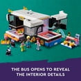 thumbnail image 6 of LEGO Friends Pop Star Music Tour Bus Play Together​ Toy, Social-Emotional Musical Toy with 4 Mini-Doll Characters, Toy Truck Building Kit, Music Gift for 8 Year Old Kids, Girls and Boys, 42619, 6 of 9