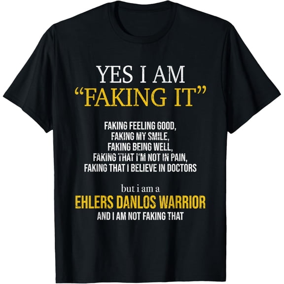 t-shirt Ehlers Danlos Syndrome Awareness mens,black,women,funny,journey,Crew Neck, Short Sleeve,printing