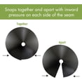 thumbnail image 5 of Wrap-around squirrel deflector, 14 inches - Black, 5 of 5