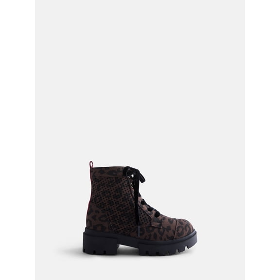 Justice Girls Perforated Combat Boots