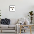 thumbnail image 3 of Stupell Industries Coastal Green Hummingbird Hovering Wings Flying Bird Beak Black Framed Giclee Art, 12 x 12, by Studio Q, 3 of 7