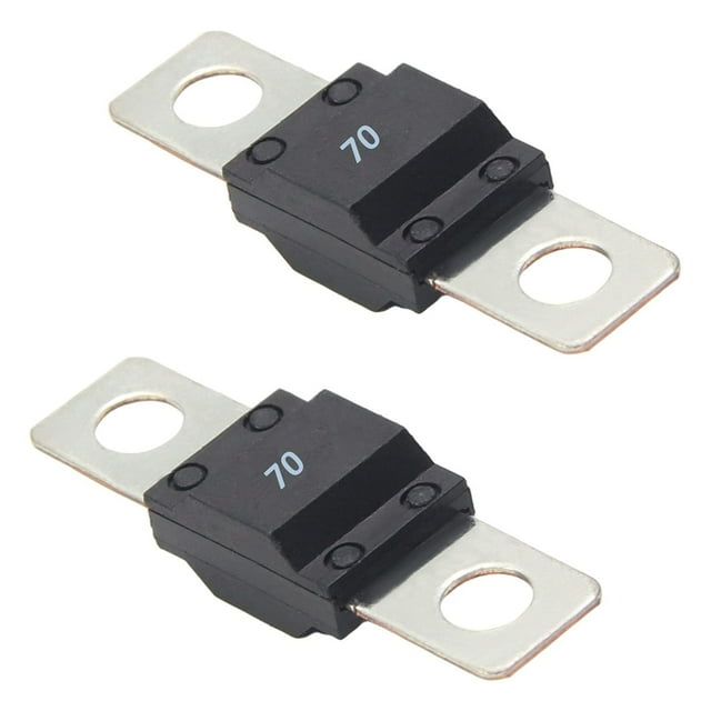 HUGFEGWE 32V 70 A AMI/MIDI Automobile Car Fuse Flat Battery Bolt Type Fuse High Battery Current 2pcs CJB91-112718