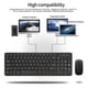 thumbnail image 3 of Silent Wireless Keyboard And Mouse Mini Universal 2.4g Receiver Keyboard With Mouse Chocolate Keycap Keyboard For Pc Laptop, 3 of 4