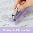 thumbnail image 4 of Deli Stapler, Desktop Stapler, Office Stapler, 20 Sheet Capacity, Includes 1000 Staples and Staple Remover, Purple, 4 of 6