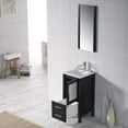 thumbnail image 6 of Blossom 16" Bathroom Vanity | Espresso | Solid Wood | Ceramic Sink | Freestanding Single Vanity, 6 of 8