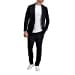 thumbnail image 3 of Haggar Men's Smart Wash Suit Separate Jacket, Black, 40 Regular, 3 of 14