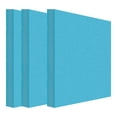 thumbnail image 3 of HILABEE 3 Pcs Feuilles de Mousse Modèle de Construction pour Kits de Construction de Paysage Sculpture Bleue, 3 of 9