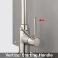 thumbnail image 7 of Hansgrohe Talis C HighArc Kitchen Faucet, 2-Spray Pull-Down, 1.75 GPM in Rubbed Bronze, 7 of 7