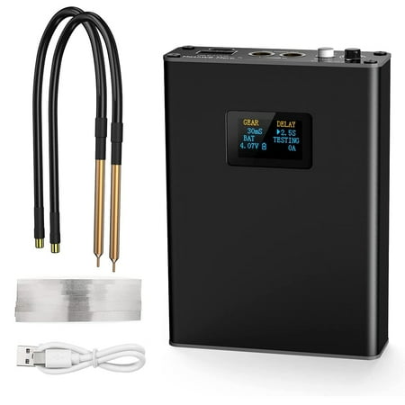 

Spot Welder with LCD Screen 30 Spot Welder Machine Spot Welding Equipment Energy Storage 5000MAh for DIY Battery