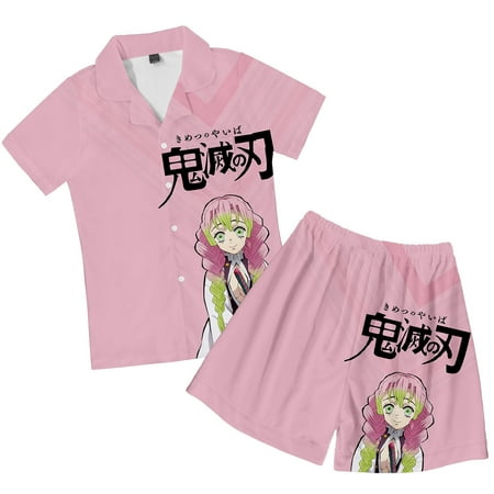 

3D Printing Anime Demon Slayer Costume Pajamas Hot Comic Kimetsu No Yaiba Kids Home Wear Women Men Boys Girls Pajamas