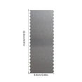 thumbnail image 4 of Cream Scraper Stainless Props Accessories Spatulas for Fondant Spatula Multi-duty Serrated Plastering Tool Kitchen Dessert Shop Using Type7, 4 of 6