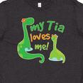 thumbnail image 4 of Inktastic My Tia Loves Me Dinosaur Youth T-Shirt, 4 of 5