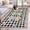 Black, variant on 2'x6' Rug Runners for Hallways Kitchen, Easter Non Slip Entryway Beside Floor Carpet Runner, Farmhouse Gnomes Flowers Rabbit Eggs Check Wooden Laundry Room Bedroom Throw Rugs Mat for Family Pet
