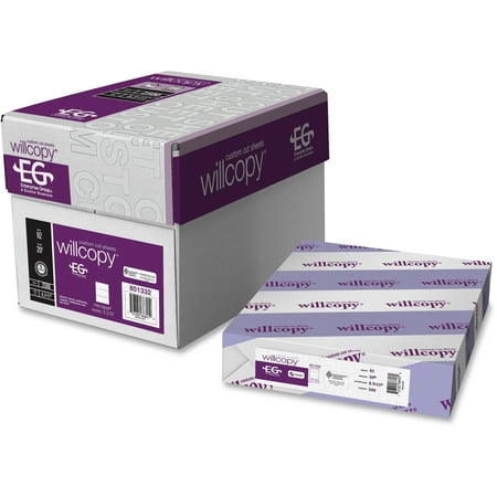 Custom Stationery - Domtar, DMR851332, Microperforated Custom Cut Sheets, 2500 / Carton, White