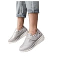 thumbnail image 4 of New European And American Rhinestone Suede Breathable Wedge Casual Shoes, 4 of 9