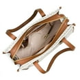 thumbnail image 3 of Michael Kors Darien MK Logo Medium Tote, Vanilla Acorn, 3 of 3