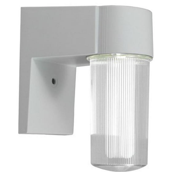 Dabmar Lighting W2800 W 8 63 X 3 16 7 In 120 V 13 Watts Polycarbonate Surface Mounted Wall Fixture Light With Pl13 Fluorescent Lamp White