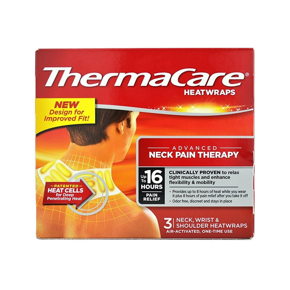Thermacare Heatwrap for Neck,Wrist & ShoulderLong Lasting Pain Relief