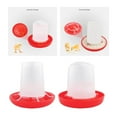 thumbnail image 4 of Chicken Feeder Geese Chook Hen Box Bowl Pigeon Stable Automatic Blanking Bucket Feeding and Drinking, 4 of 8